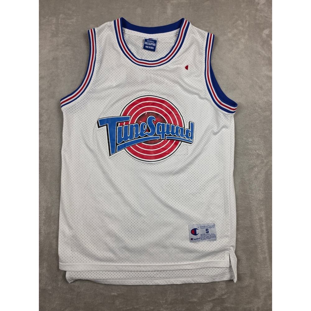 Vintage Champion Tune Squad Jersey Unisex S White Lola Bunny Space Jam Stitched